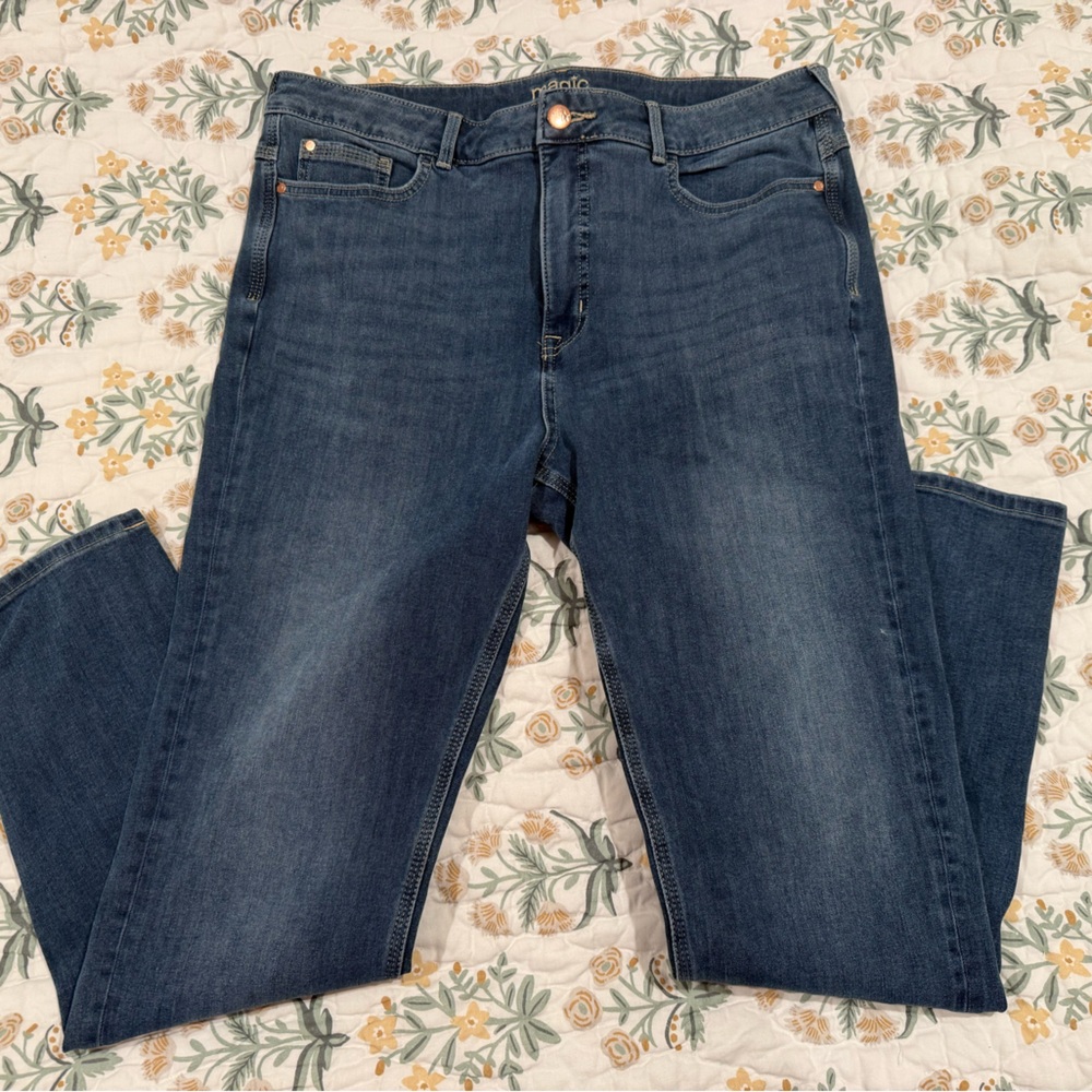Marks & Spencer Women's Dark Wash Straight Jeans